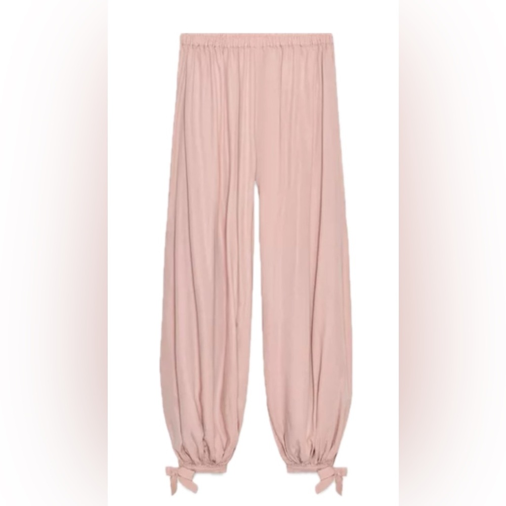 Zara Pink Wide Leg Pants